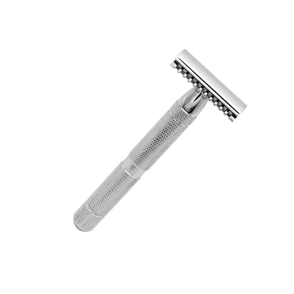 Mens Shaving Mild Removal Shaver Safety Razor Double Edge Safety Razor Stainless Steel Shaving Razor For Men (Pattern 1)