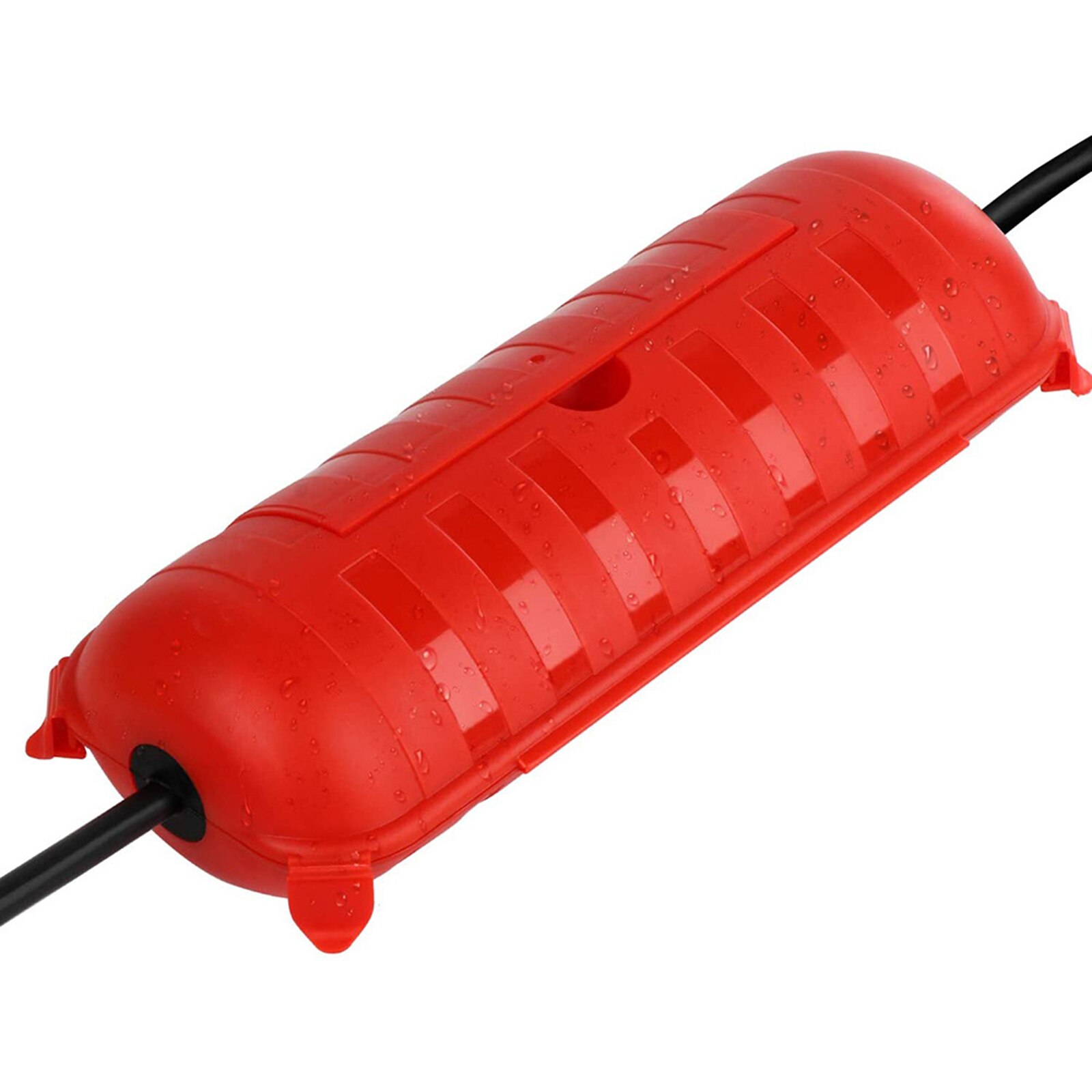 Junction Box Case For Garden Outlet / Plug / Power Tool Waterproof Weatherproof Wall Mountable Extension Cord Safety Cover: Red