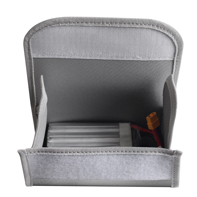 Modell Lithium-batterie Explosion nachweisen tasche hohe temperatur Besteändig sicherheit tasche Explosion nachweisen 185*75*60MM lipo feuerfeste w