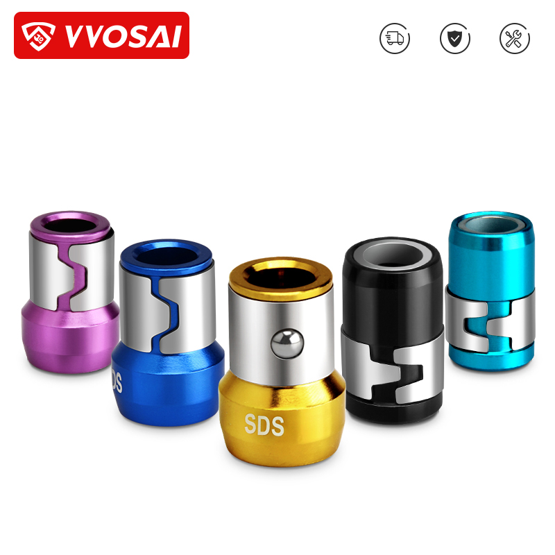 Wosai Universele Magnetische Ring Legering Magnetische Ring Schroevendraaier Bits Sterke Magnetiseur Boor Batch Hoofd Magnetische Ring
