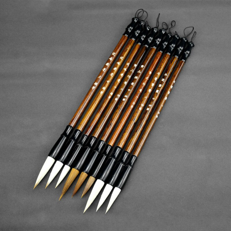 Chinese traditional calligraphy pen Large Middle Small Regular Script Writing Brushes Beginner's special practice Writing brush