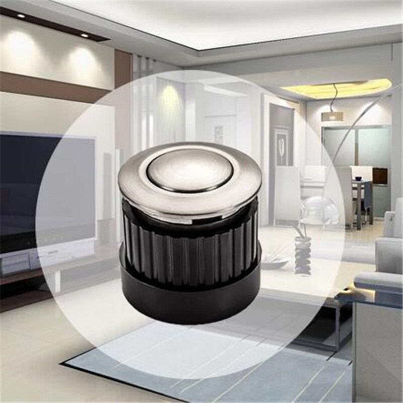 Self-Elastic Handles Hidden Spring Press Lock Handles Invisible Dark Handle For Cabinet Drawer Door