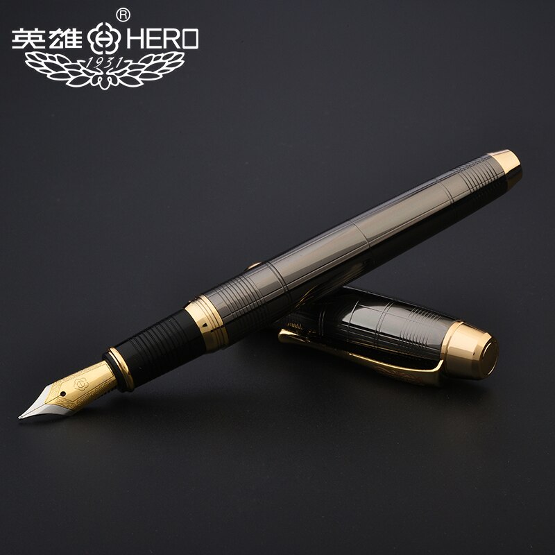 Hero vulpennen authentieke metalen pen met 953 regels