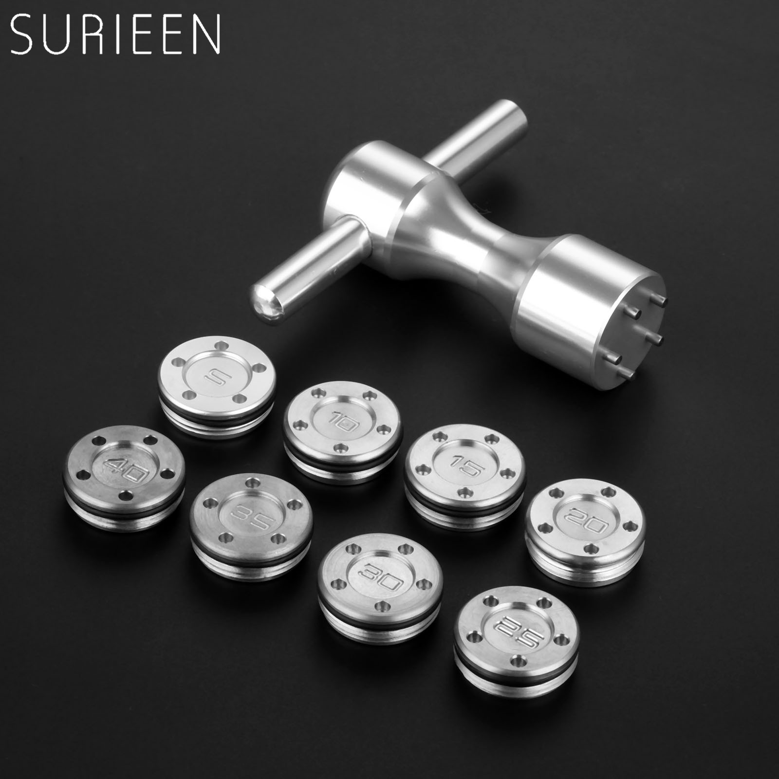 1 Paar (2 Stuks) golf Gewichten Met Wrench Tool Voor Scotty Cameron Putters Golf Club Head Accessoires 5G 10G 15G 20G 25G 30G 35G 40G