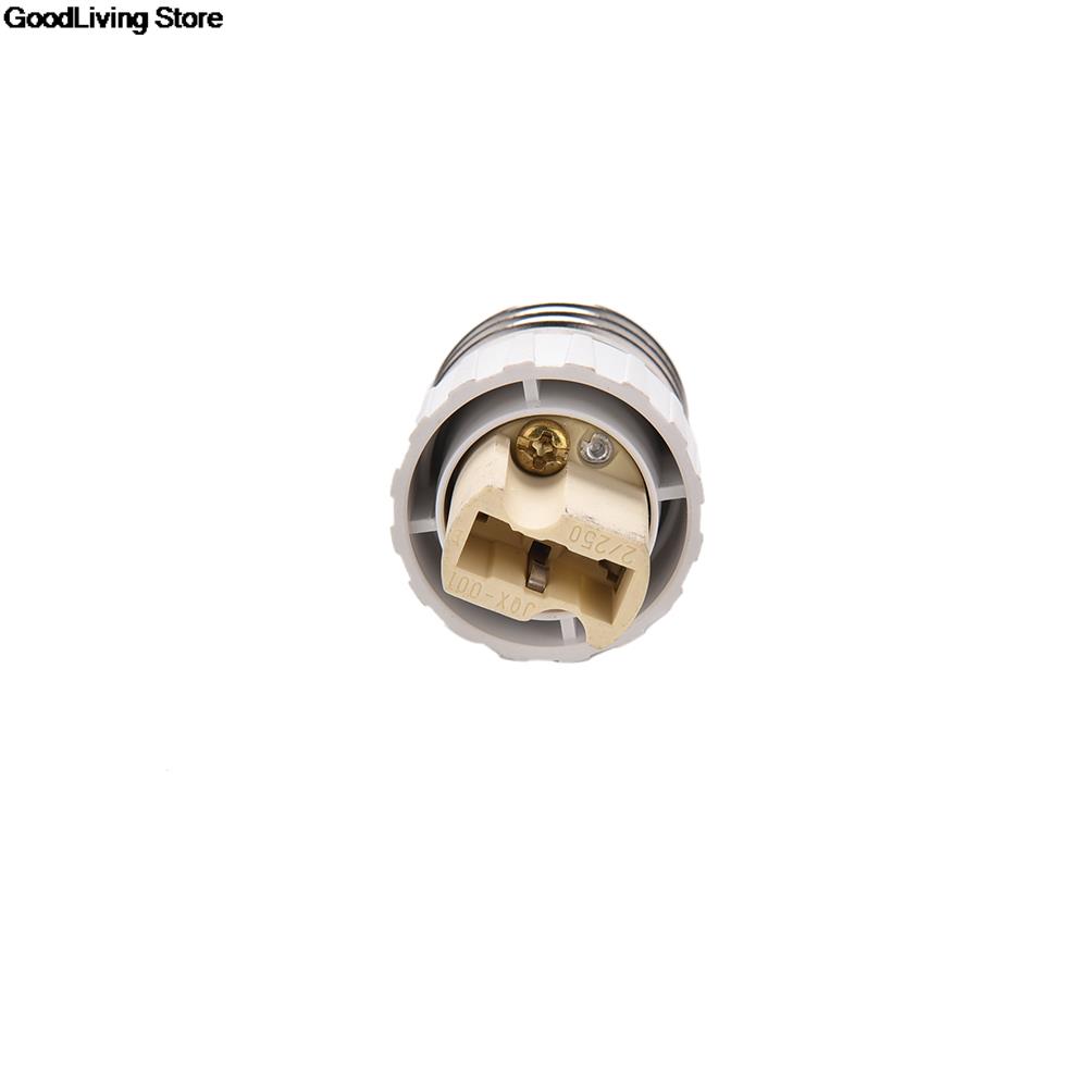 Adaptador de lámpara de bombilla LED halógena CFL, Base de enchufe macho a G9 hembra E27 útil