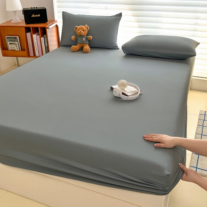 90/120/150/180cm dra-på-lakan med elastiska band, halkfria, justerbara madrassöverdrag för enkelsäng, king size-säng