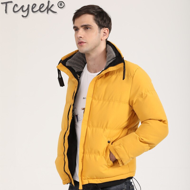 Merk winterjas voor heren kleding streetwear dons katoenen jas man bomber heren jassen puffer jassen yyyz 5502