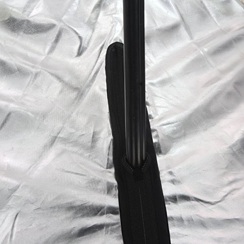 Godox parapluie pliable Portable Softbox réflecteur avec couverture blanche externe pour flash (60*90 cm/24 "* 35")