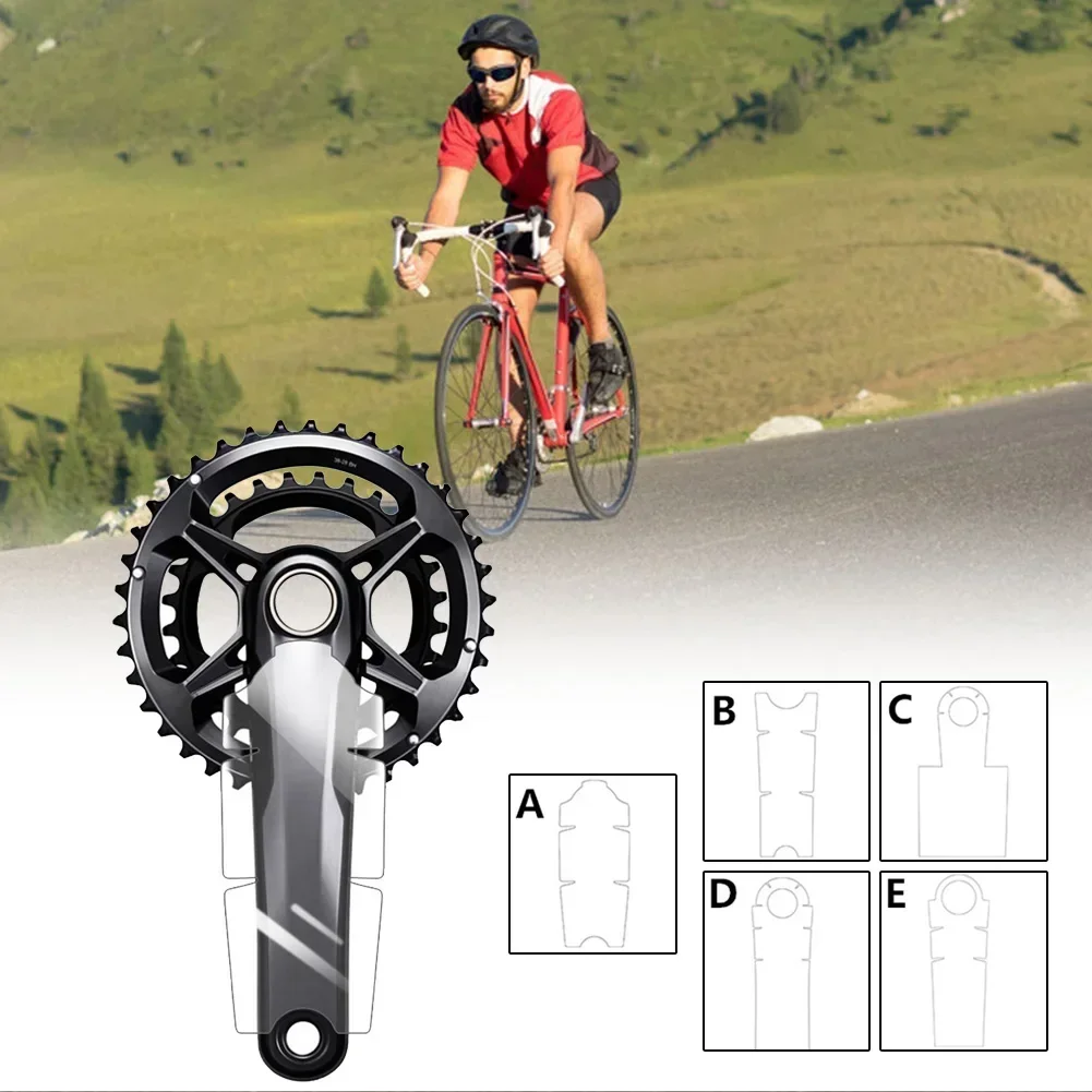 TPH Film Bicycle Crank Protector Stickers Decals Fully Wraps and Protects Carbon Fiber Cranks for XX1 Travativ Stylo