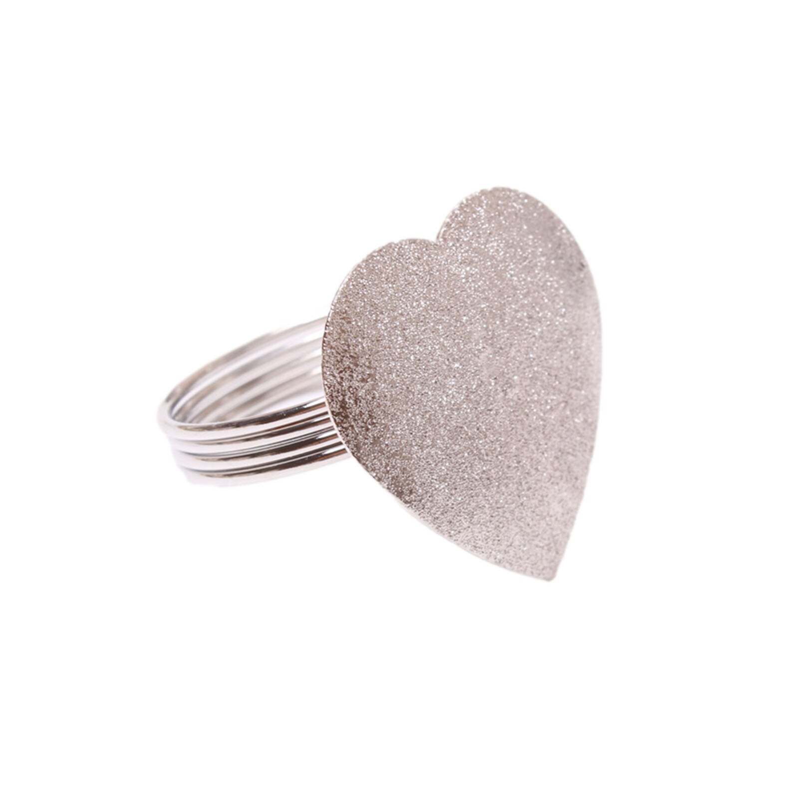1Pcs Good Love Heart Napkin Rings For Weddings Home Table Accesorries Napkin Holder Table Decoration Valentine's Day: 10