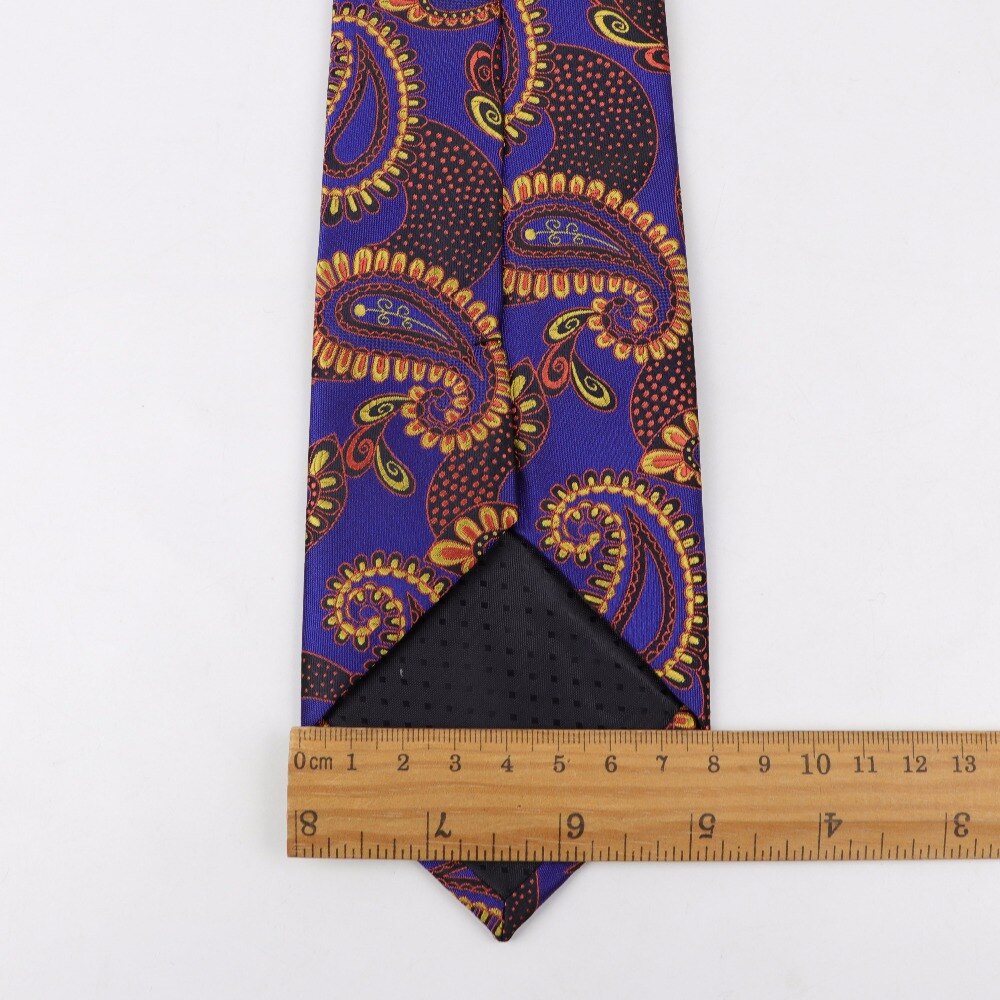 Formele Standaard Size Paisley Stropdas Bruidegom Gentleman Banden Mannen 3.15inch Party Polyester Gravata Slanke Pijl 8cm Zijde tie