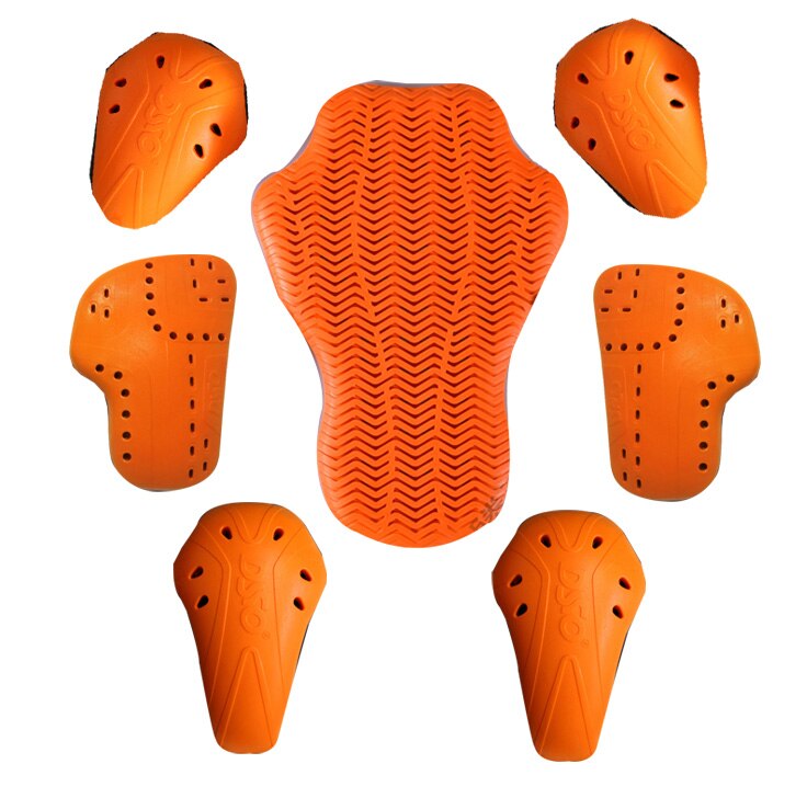 DSO Motorcycle Jacket Insert Back Armor Detached enhanced Body Inside armor Spine Chest Knee Elbow protector