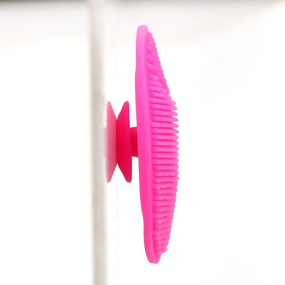 Face Cleaning Pad Cleanser Tool Facial Exfoliating Brush Skin SPA Scrub Soft Silicone 2 piece/set