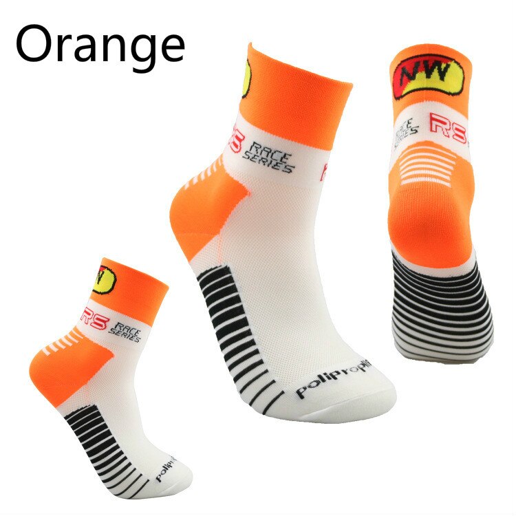 Mens Womens Riding Cycling Socks Bicycle sports socks Breathable Socks Basketball Football Socks Fit for 40-46: Pink