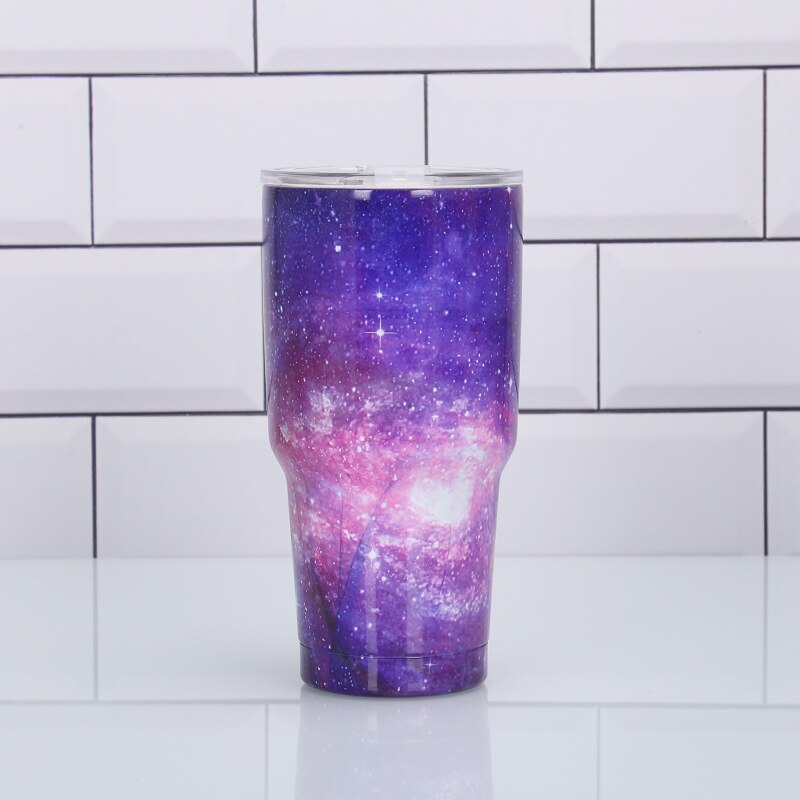 30oz Tumbler Food Grade Stainless Steel Double Wall Vacuum Insulated Coffee Cup With Lid Travel Mug Water Bottle