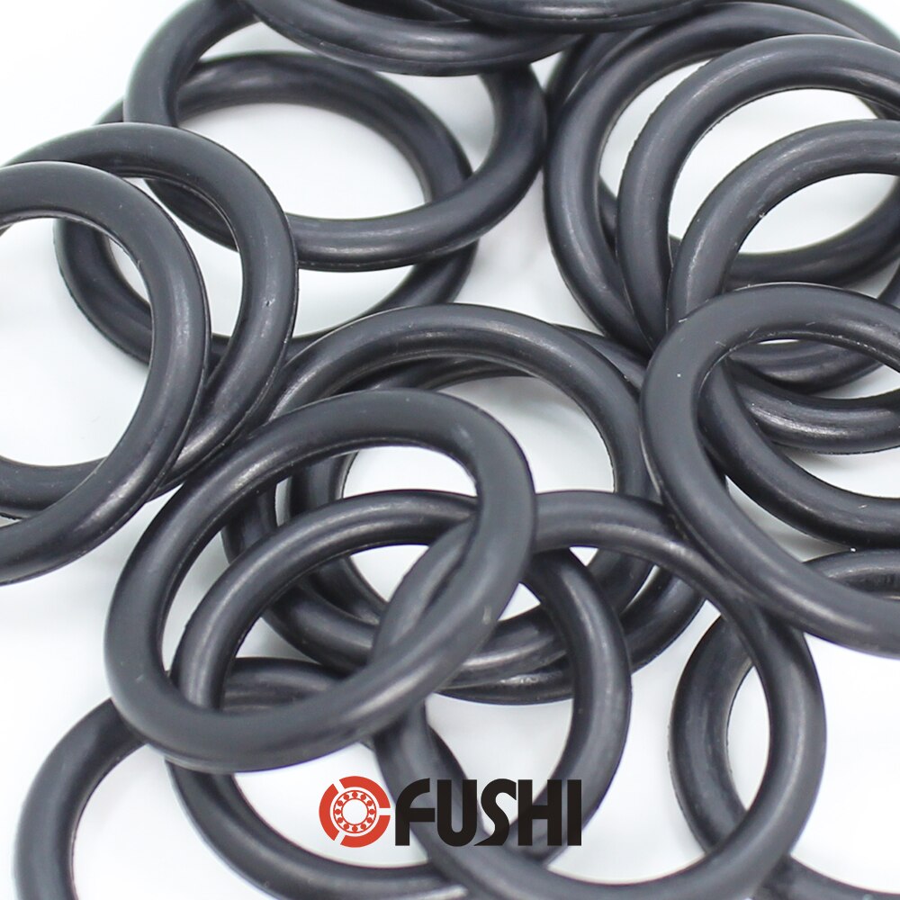 CS1.9mm EPDM O RING ID 5.7/6.2/6.6/7.6/8.5/8.6/8.8*1.9 mm 100PCS O-Ring Gasket Seal Exhaust Mount Rubber Insulator Grommet ORING