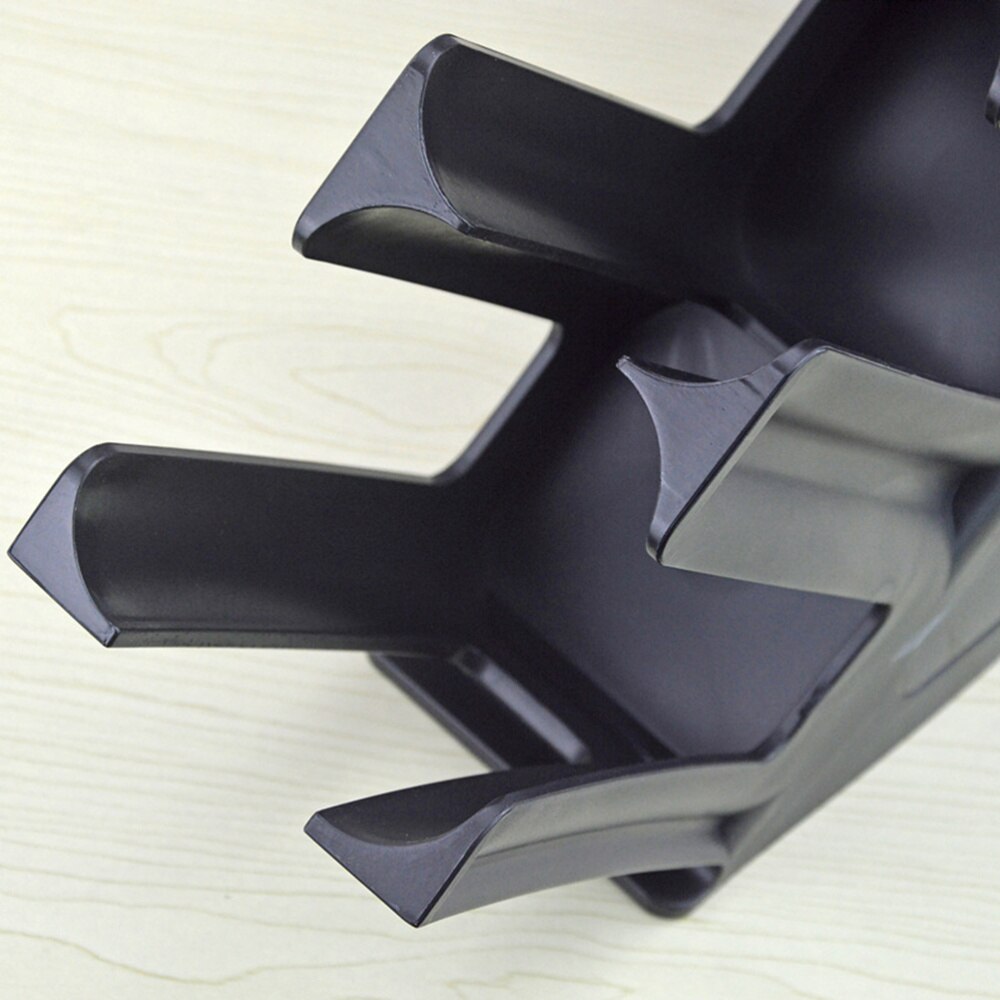 1 pc Paper Cup Rack 4 Compartment Black Desktop Disposable Cup Dispenser Storage Organizer for Restaurant Home Cafe