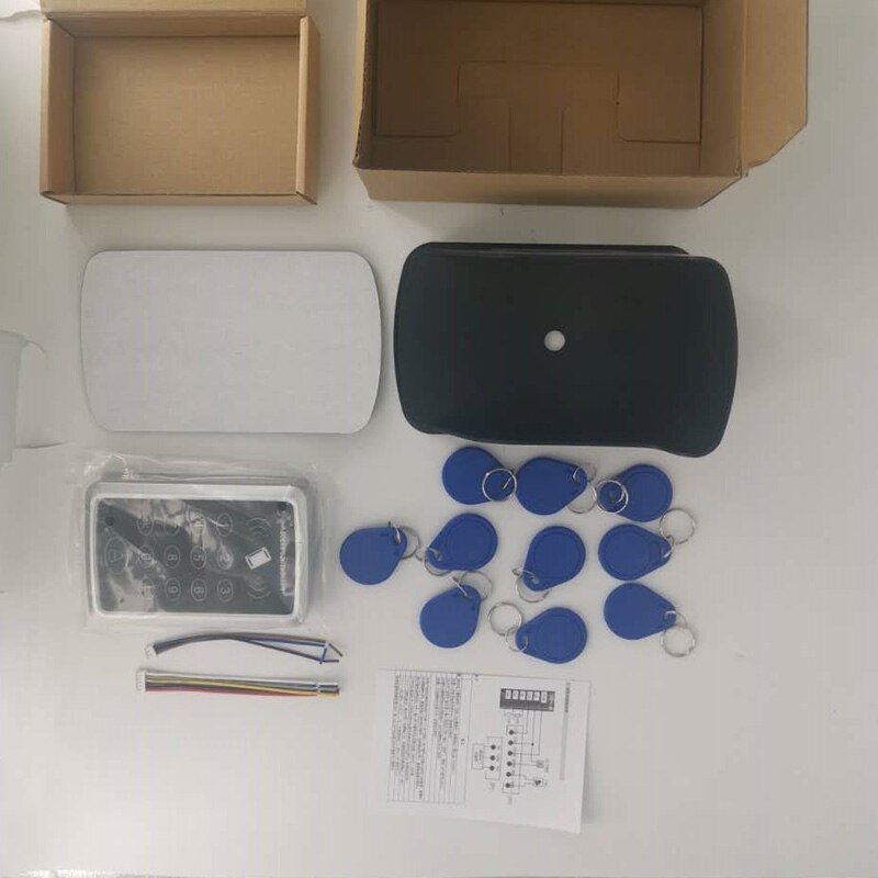 ligent Electronic Access Control Card Reader Machine ID Card Password Induction Card Access Control Machine