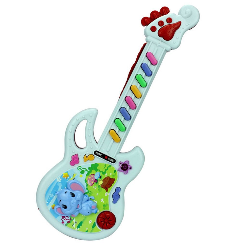 OCDAY, guitarra eléctrica de juguete Musical, juego para chico, niña, niño, aprendiendo desarrollo, juguete electrónico, juguete educativo para edades tempranas, mejores