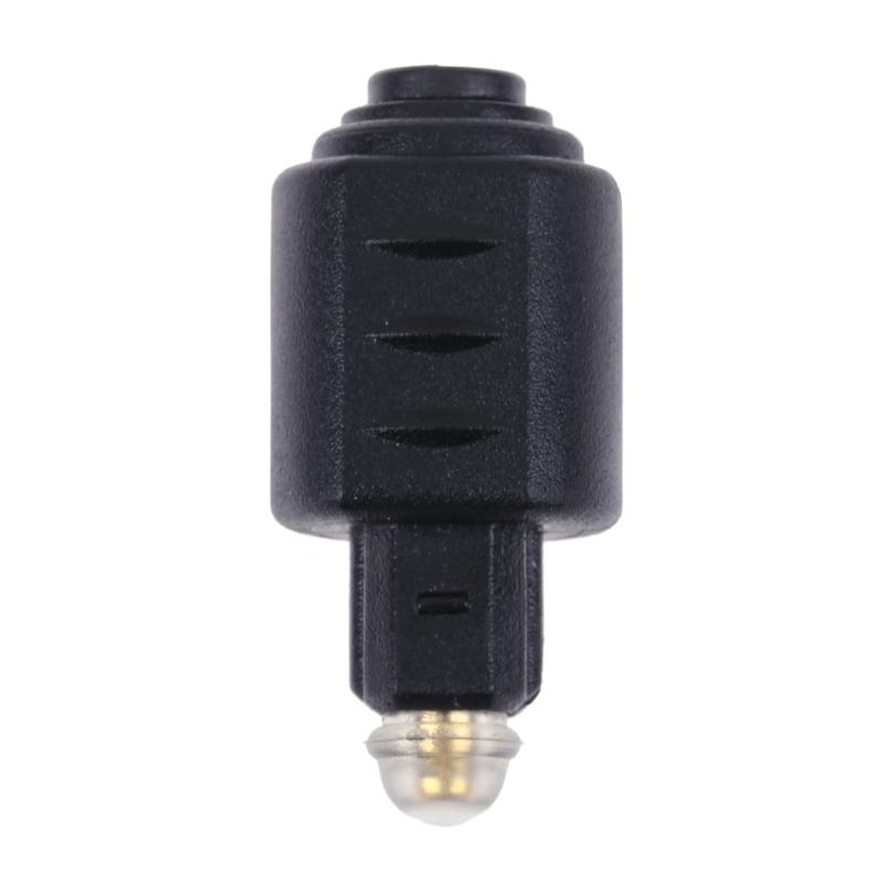 Optical Toslink Male to Mini 3.5mm Toslink Female Audio Adapter Connector Optical Fiber Adapter for DTS Stereo Audio