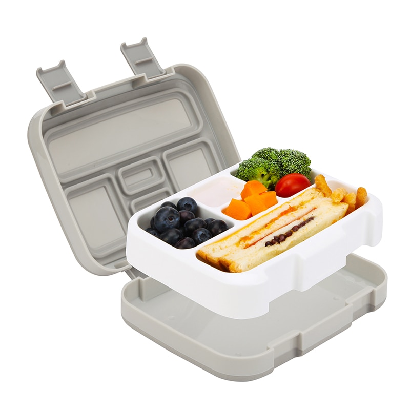 2 or 1 Pcs Lunch Box For Kids Food Containers Microwavable Bento Snack Box Cartoon School Waterproof Storage Box