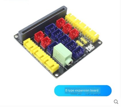 Microbit placa de expansão do reino unido produto original bbc micro: bit board com cabo usb: green