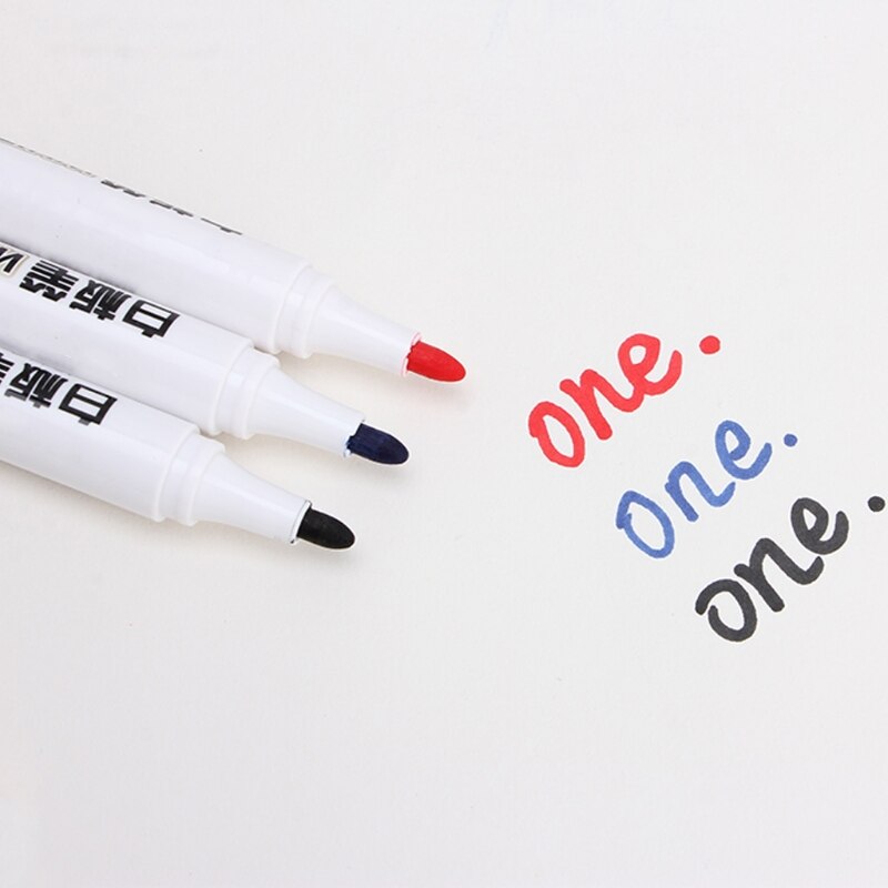 3 färger avtorkbar flytande krita glas fönster markör penna butik bil dekoration verktyg