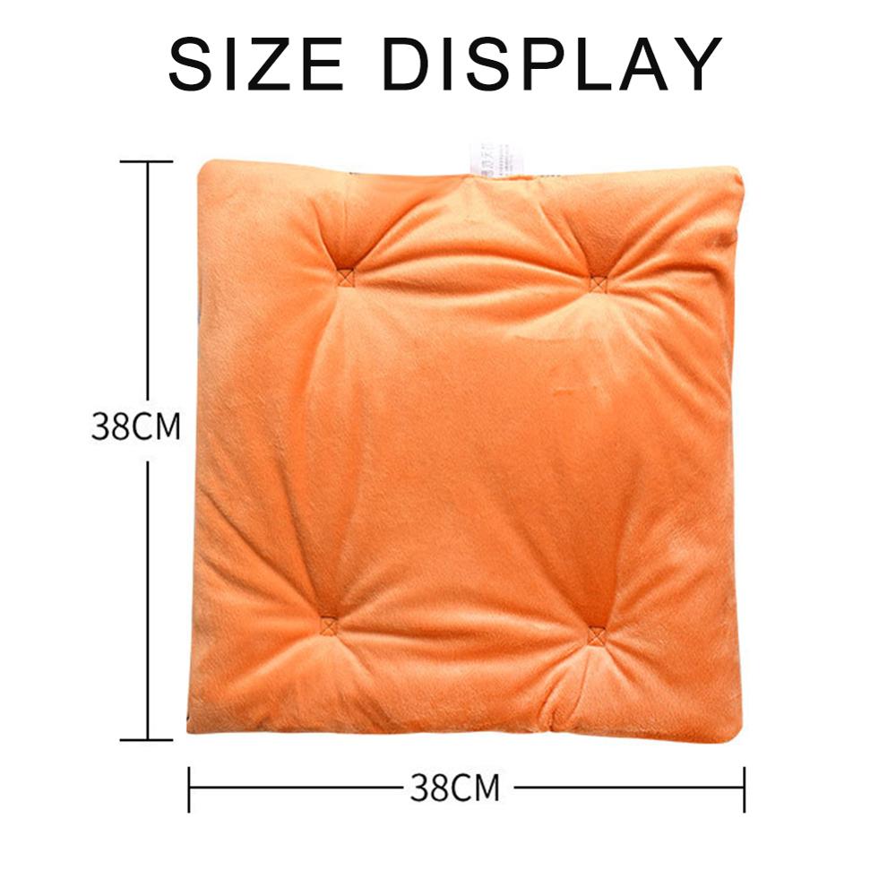 Vinteroppvarmet setepute usb universell setevarmer ensfarget oppvarmet setetrekk