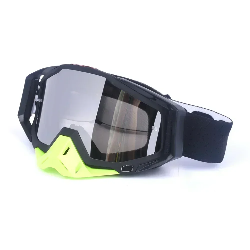 Motocrossglasögon motorcykelglasögon mask vindtät uv-skydd utomhus mtb klättring cykling sport skoter skidglasögon