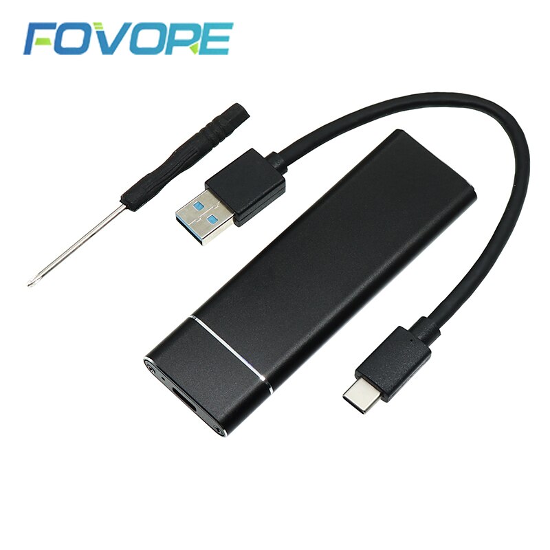 M.2 USB 3,1 Typ C SSD Handy, Mobiltelefon festplatte Kasten Adapter Karte m2 zu usb USB 3,1 Typ-C externe Gehäbenutzen fallen für 2230 2242 2260 2280