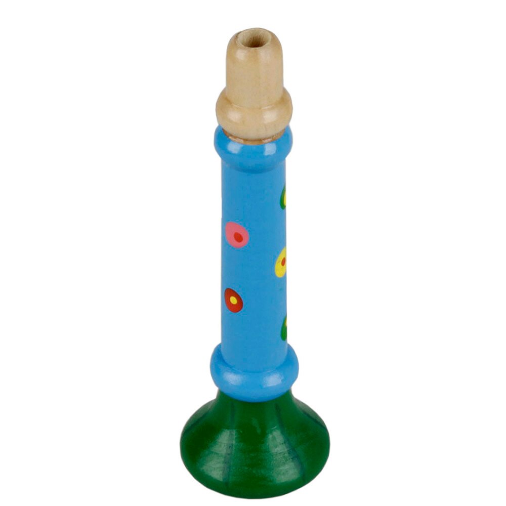 Houten Hoorn Hooter Trompet Muziekinstrument Speelgoed Voor Kids Kinderen Vroeg Onderwijs Muziek Tool Leren & Onderwijs