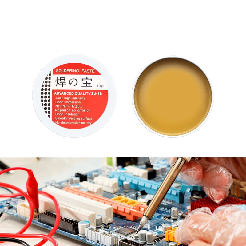 Soldering Paste Mild Rosin Environmental Soldering Paste Flux PCB IC Parts Welding Soldering Gel Tool for Metalworking