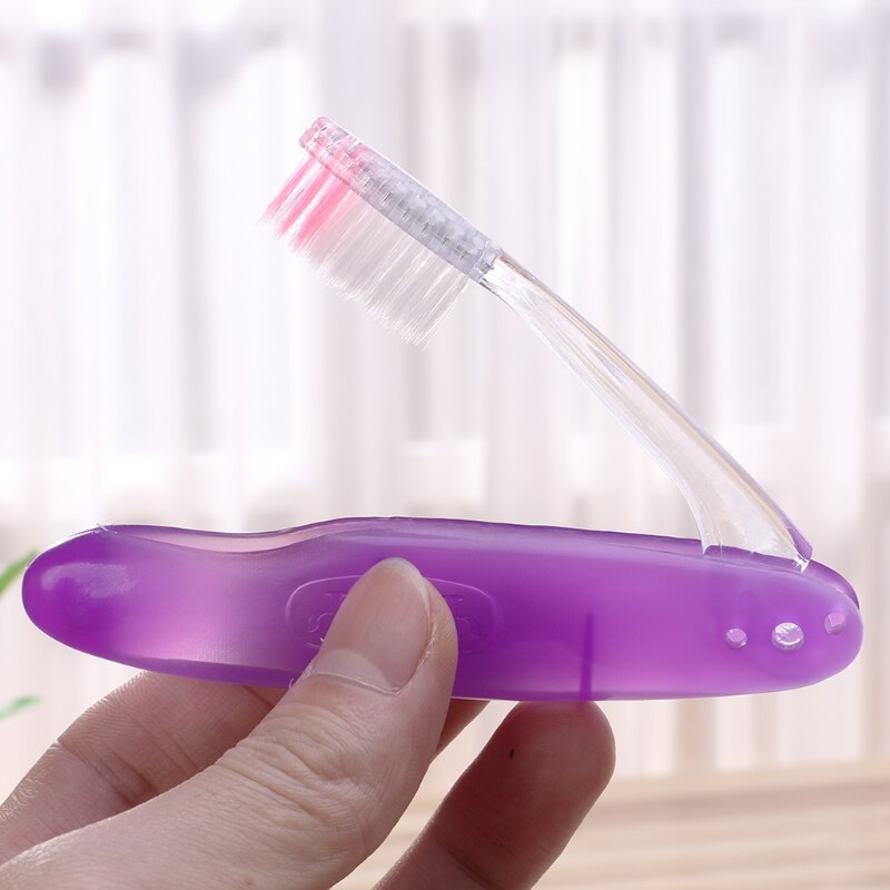 Brosse à dents Portable pliable, cheveux doux, voyage Camping randonnée en plein air, 1 pièce