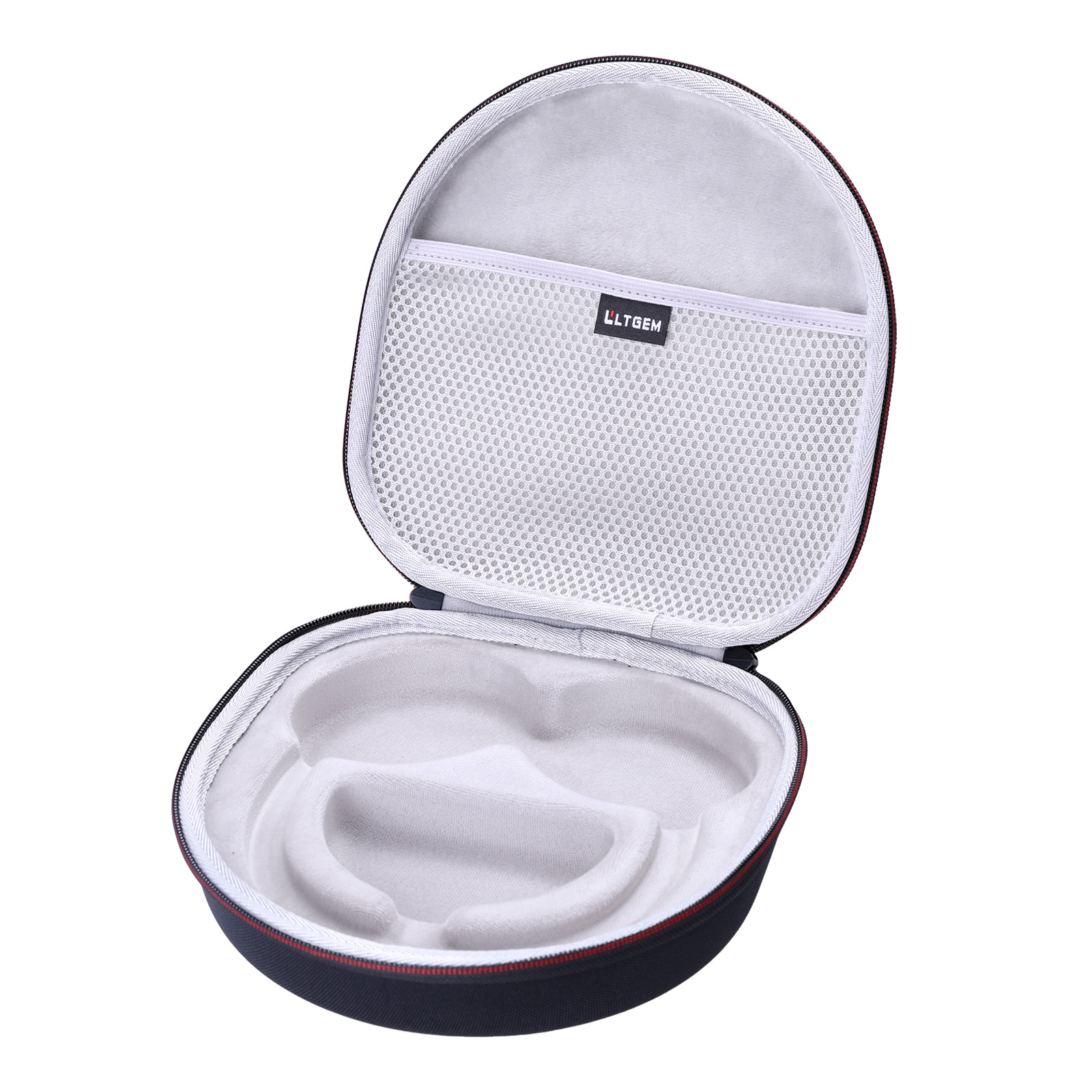 LTGEM-funda rígida EVA negra para auriculares Anker Soundcore Life Q20 y Q30
