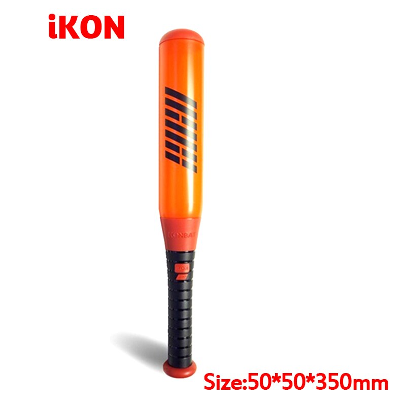 Korea LED Lightstick Light Stick Concert Glow Lamp Fluorescent Luminous Support Flashlight Glow Lamp Concert Fan Collection: IKON