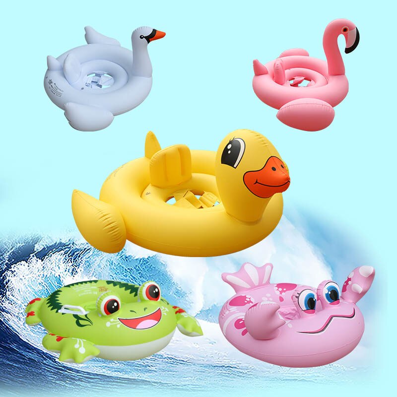 Baby Zwemmen Ring Dount Seat Opblaasbare Flamingo Zwaan Zwembad Float Baby Zomer Water Fun Zwembad Speelgoed Kinderen Zwemmen in de zwembad