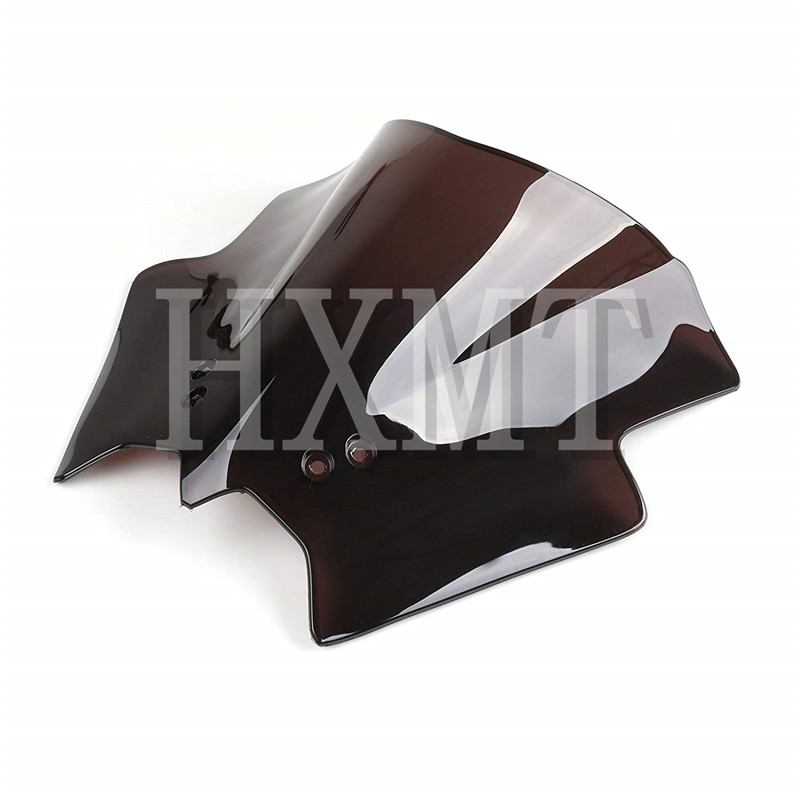 For KTM DUKE 125 200 390 Black KTM390 KTM200 KM125 Motorcycle Windshield WindScreen Double Bubble