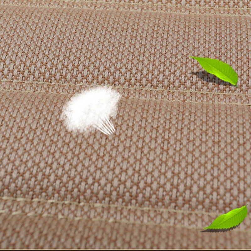 Flax Car Seat Cover Protector Washable Linen Front Seat Cushion Ultra-Luxury Breathable Pad Mat for Interior Truck Suv Van MPV