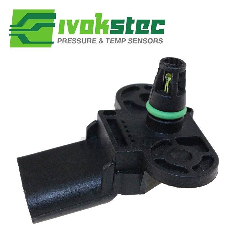 Brand 1Bar MAP Sensor, Boost Pressure For VW Bora Caddy EOS Golf Jetta Lupo Passat Polo Touran 1.2 1.4 1.6 2.0 0261230031