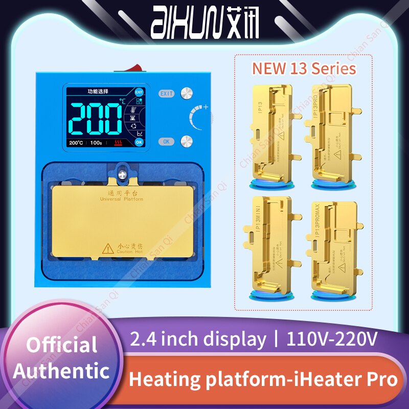 JC Aixun iHeater Profi Heizung Plattform für Android iPhone X XS XSMAX 11 13Profi 12 12promax Mainboard Schichtung und laminieren