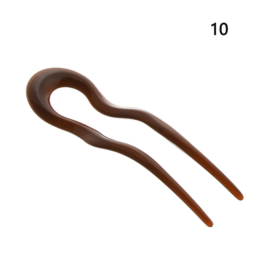 Épingle à Cheveux En U Métal Argenté - Style Vintage Bohème, Accessoire Updo Pour Femmes Et Filles, Cadeau