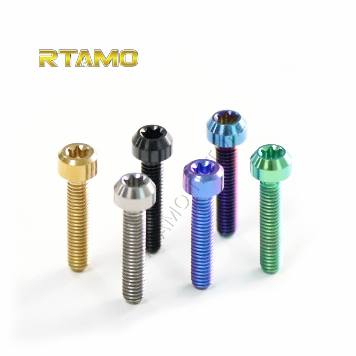 Titanium Bolts M4X15/20/25mm Torx Head Cap Stigma Screws for Car,Bicycle and Motorcycle Parts