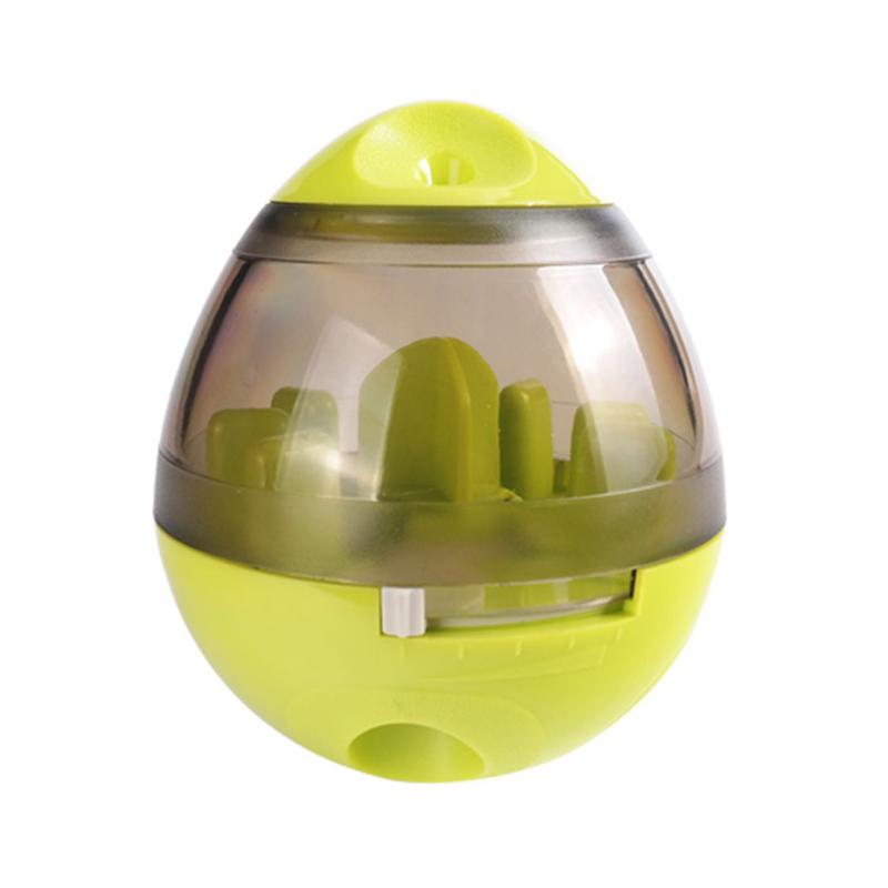 Interactive Dog Toys IQ Trainner Smarter Food Dogs Ball Toy Dispenser for Dogs Cats Playing Training Pets Supply: Green