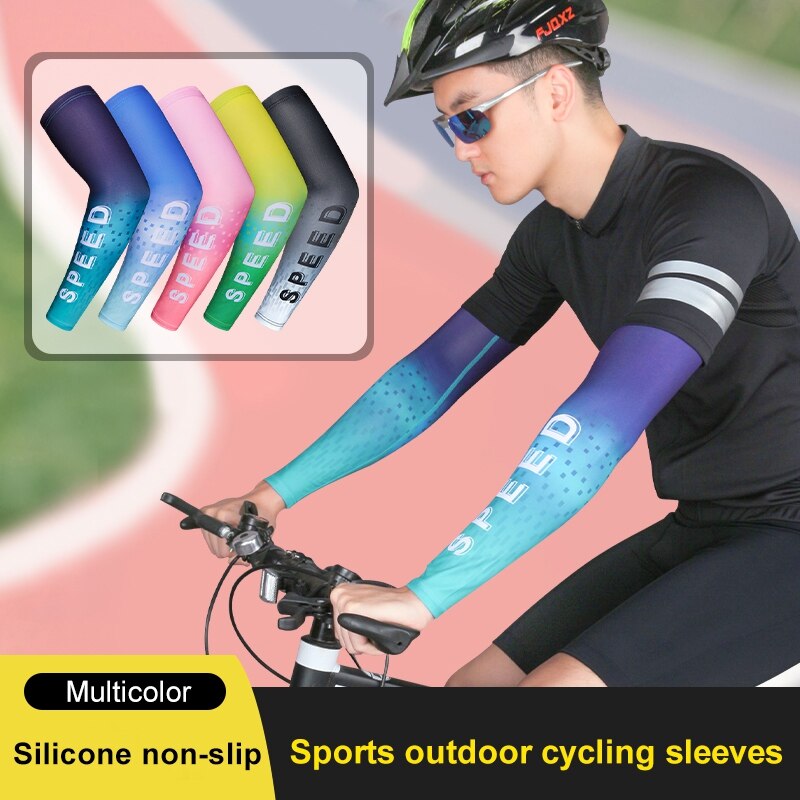 1Pair Sports Running Sun Protection Arm Sleeve Fishing Arm Cover Specialized Mtb Arm Warmer Basketball Sleeve Cuff