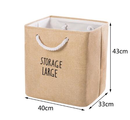 Large Foldable Laundry Basket for Dirty Clothes Round Storage Box Sorter Toy Bag Collapsible Hamper Laundry Organizer Bucket: MULTI