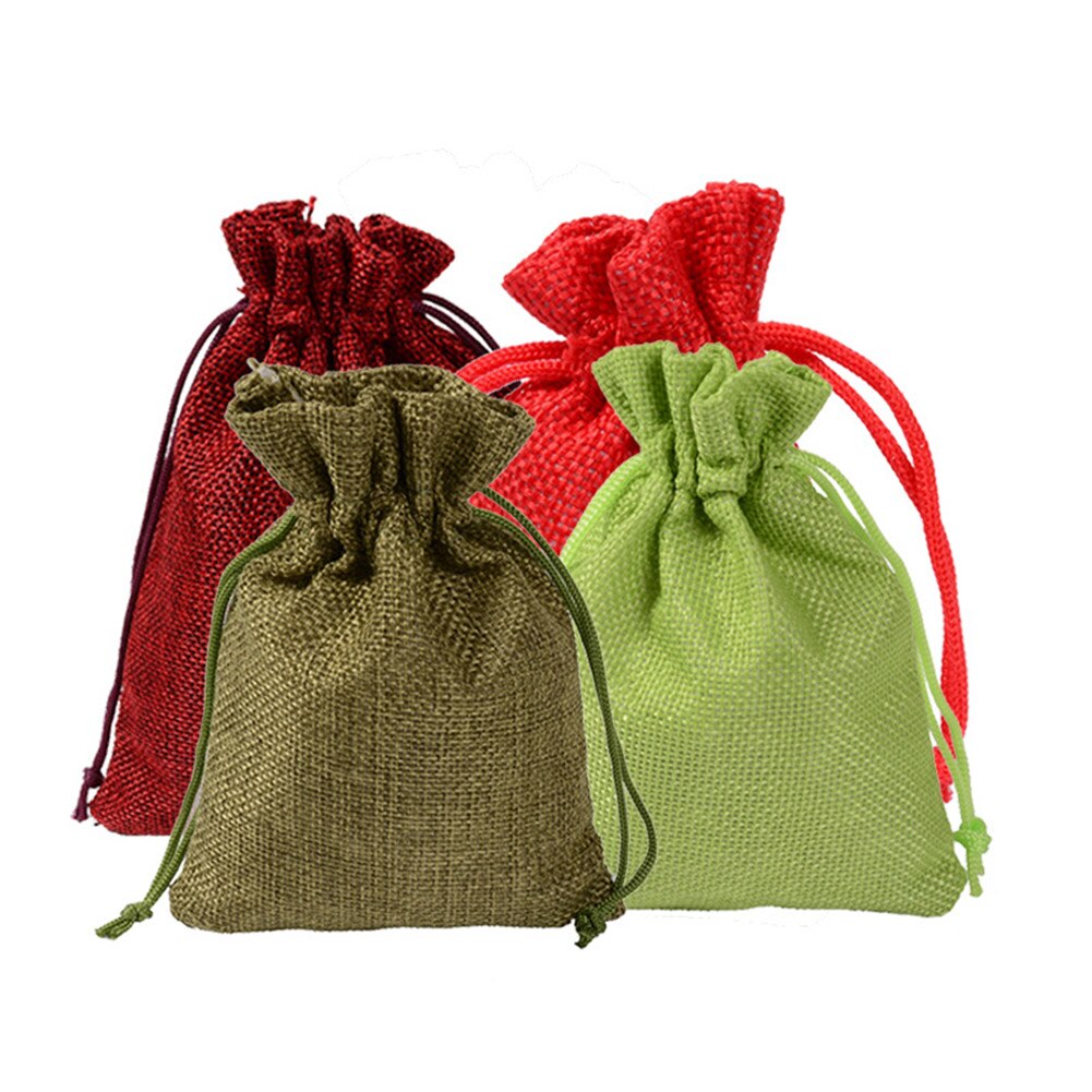 Advent Calendar Bags Set 24 Filling Fabric with Number Labels for DIY Christmas Decor DC120: A