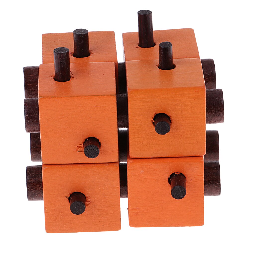 Klassische Holz Puzzle Spielzeug Kong Ming IQ Prüfung Denkaufgabe freundlicher Spielzeug