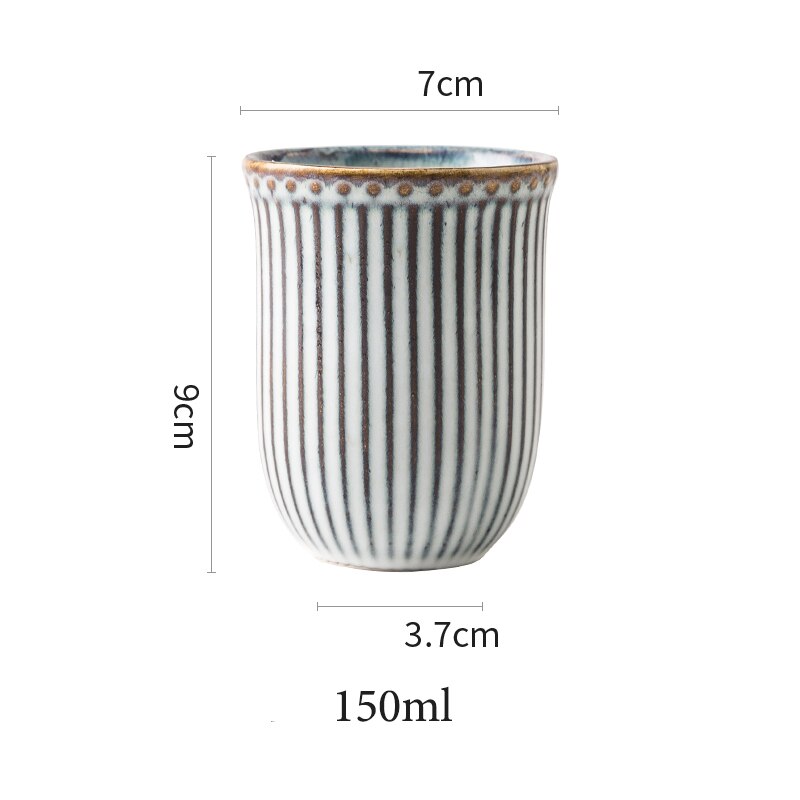 Kingdian-louça de cerâmica para casamento, copo de água, tigela de salada, macarrão, arroz, tigela, prato de jantar: Cup