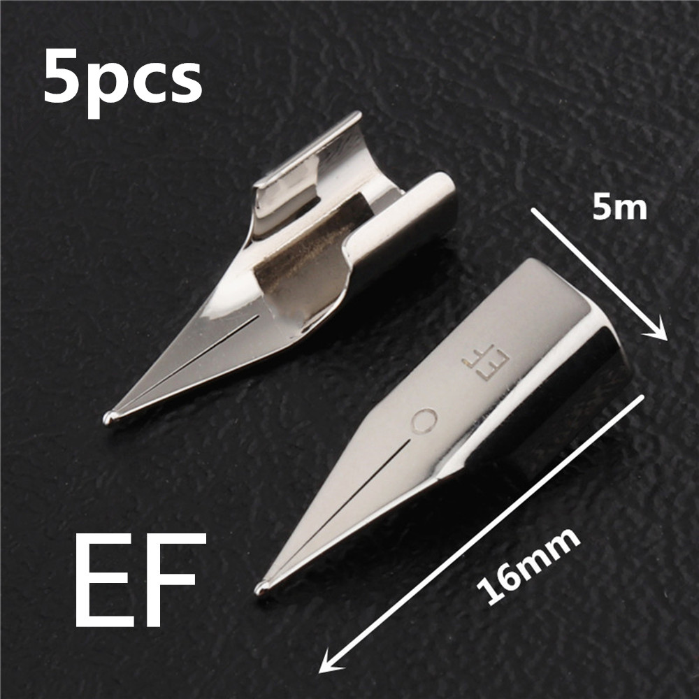 Jinhao 35 Black Silver Colors Business office EF / F Nib Fountain Pen student School Stationery Supplies ink calligraphy pen: green