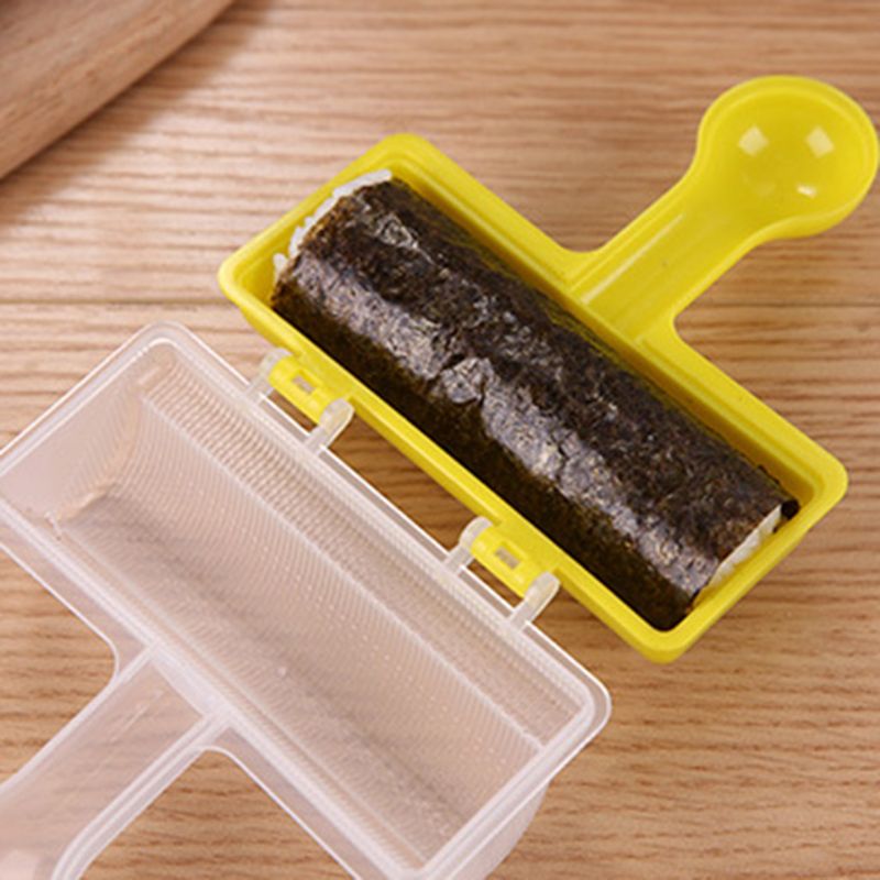 Shake Rice Ball Mold Sushi Maker with Spoon Kitchen DIY Bento Accessories Tools
